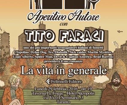 Taranto – Aperitivo d'Autore con Tito Faraci
