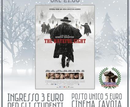 Taranto – "The Hateful Eight" in rassegna al Cinema Savoia